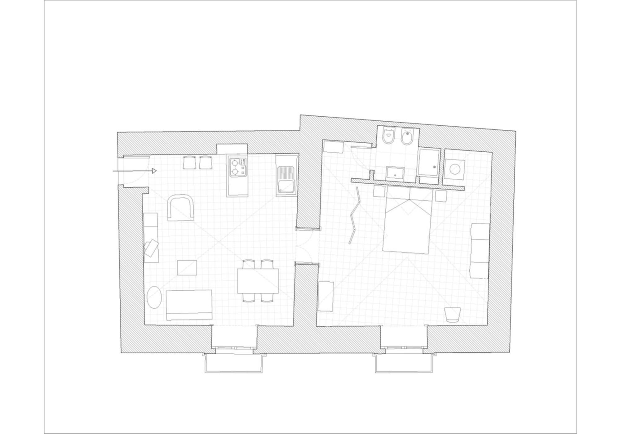 Tre Vie Apartment Con Terrazzo Giardino Pensile CTA Exterior photo