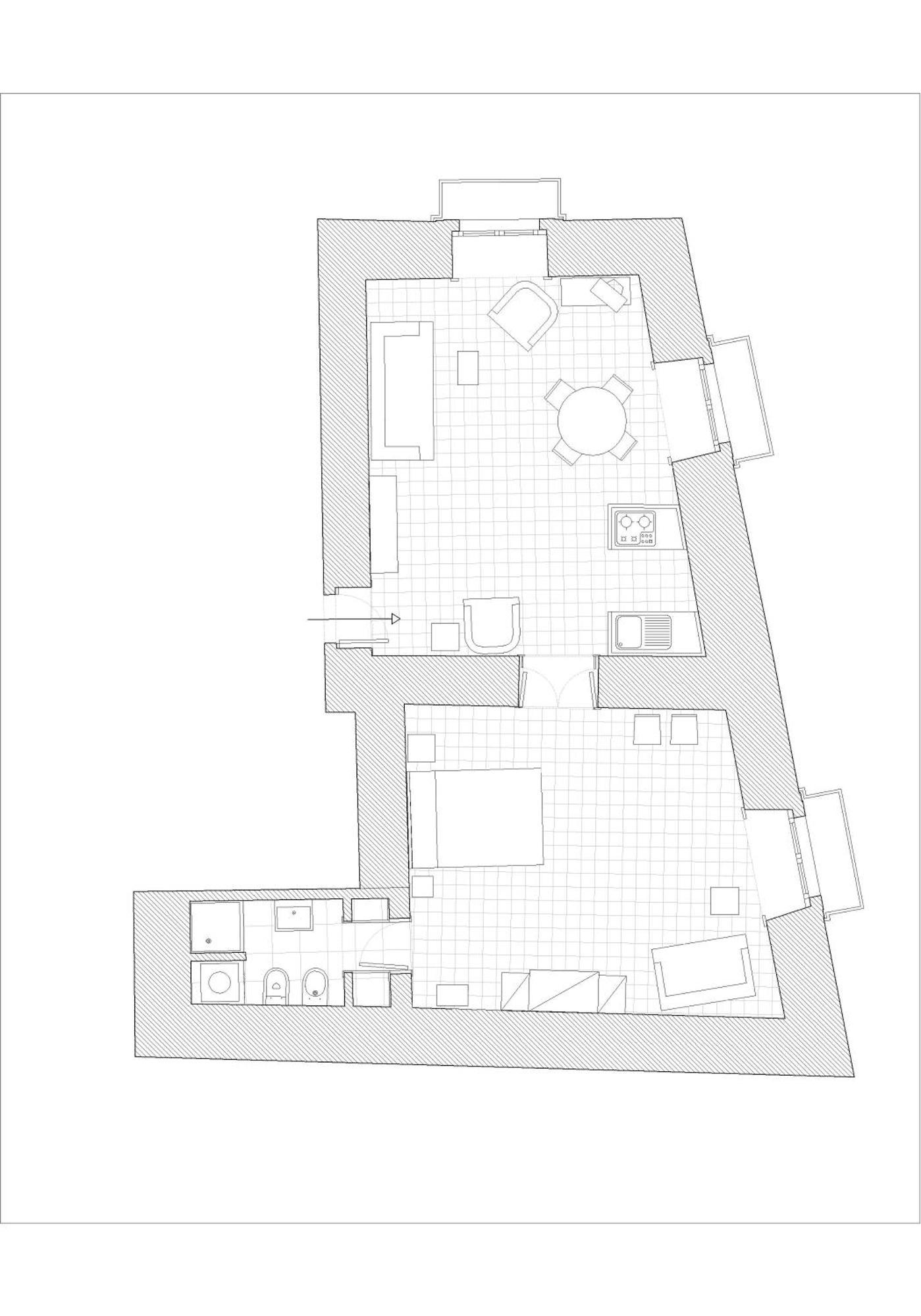 Tre Vie Apartment Con Terrazzo Giardino Pensile CTA Exterior photo